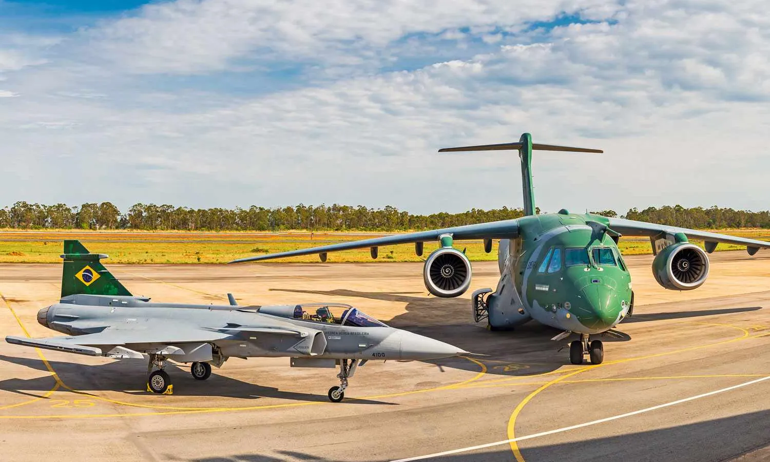 Gripen and KC-390 (FAB)