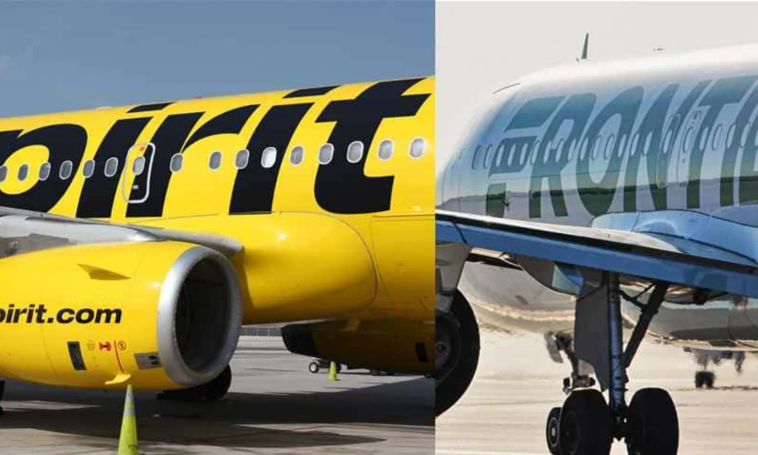 Spirit and Frontier aircraft