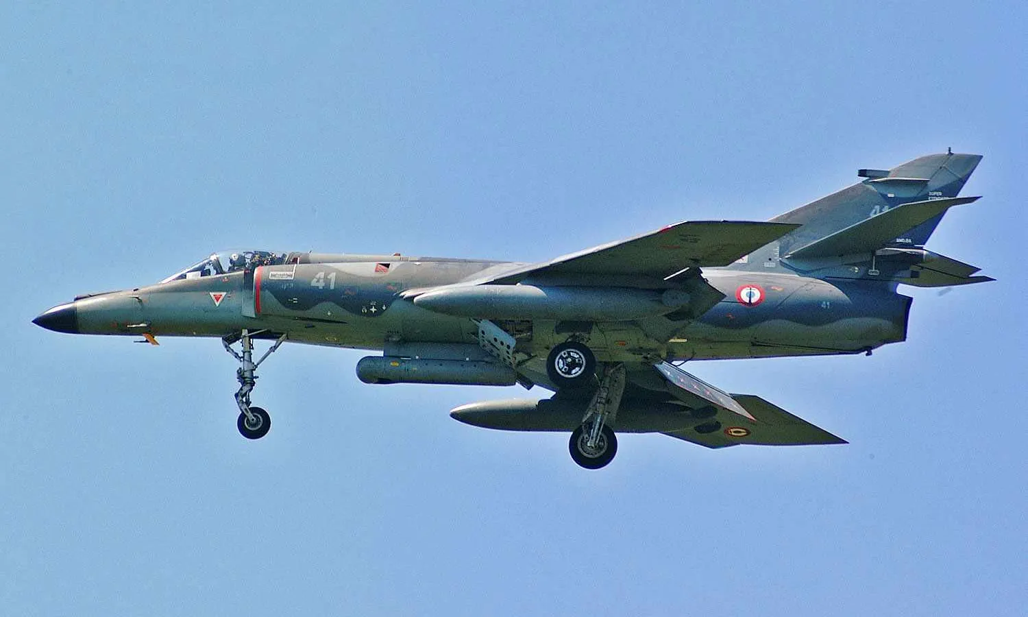 One of the Super Étendards sold by France to Argentina (Jerry Gunner)