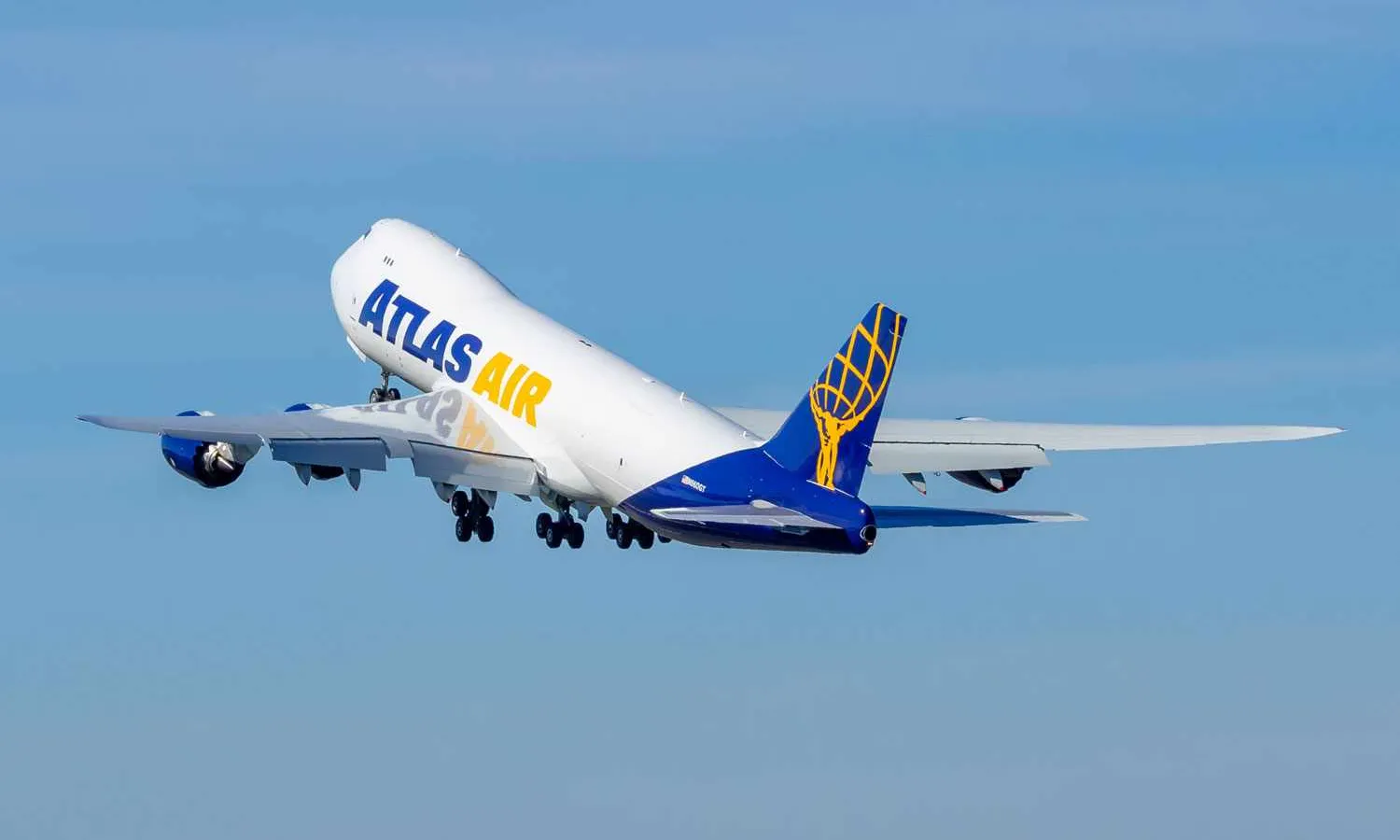Atlas Air took delivery of the first of four 747-8F (Boeing)