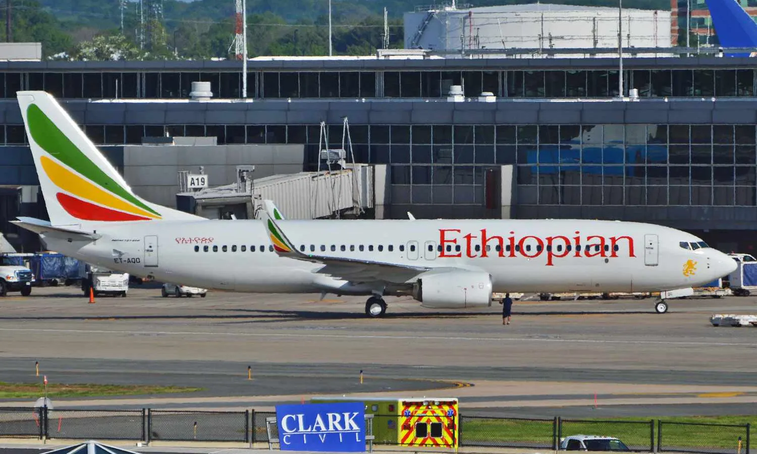 Ethiopian Boeing 737-800 (Alan Wilson)