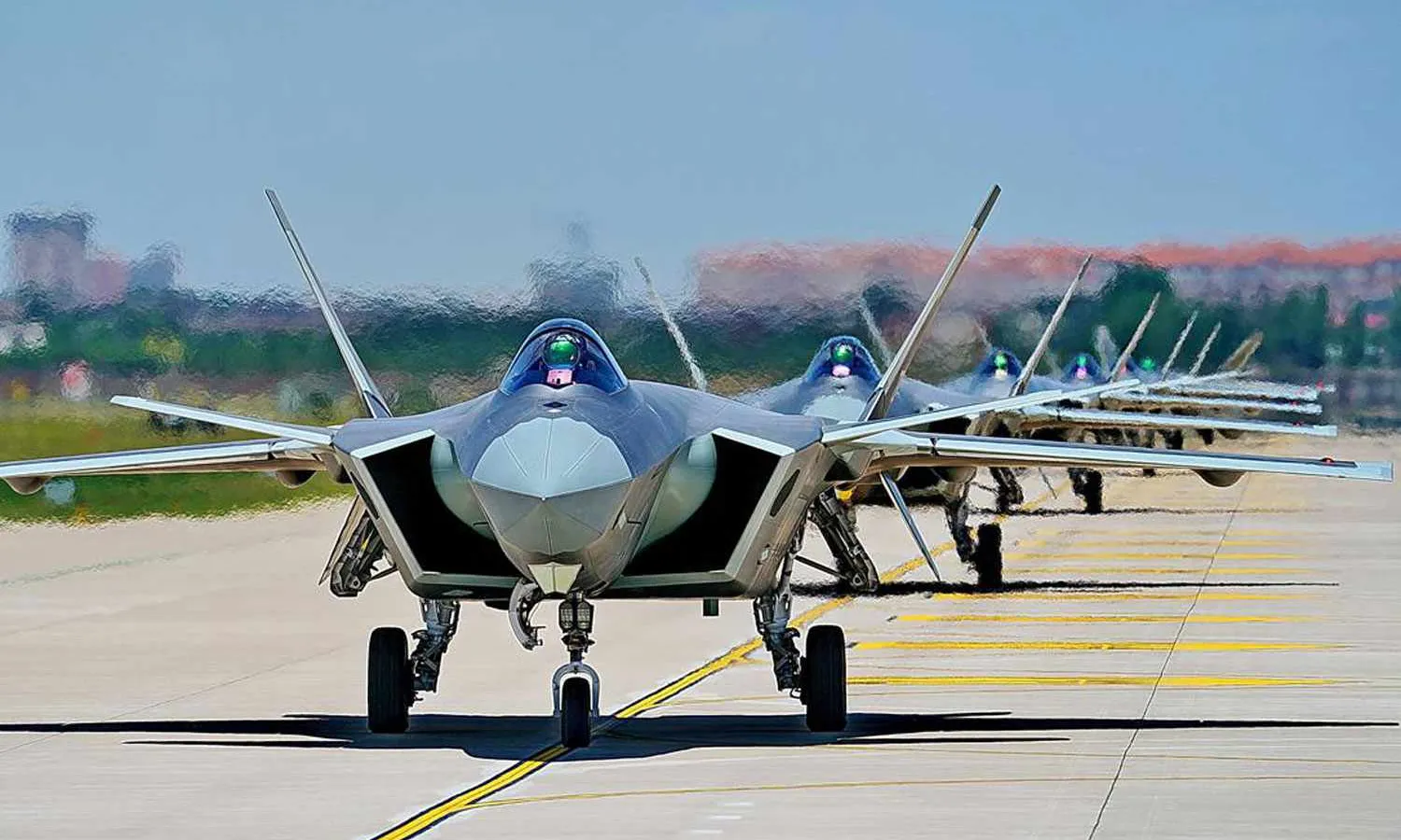 J-20 fighters (PLAAF)