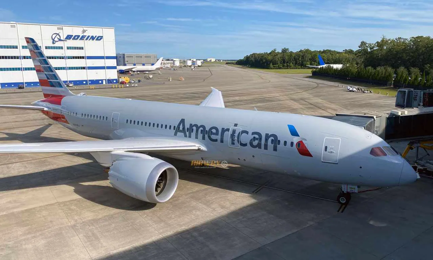 The Boeing 787-8 registration N288BJ (AA)