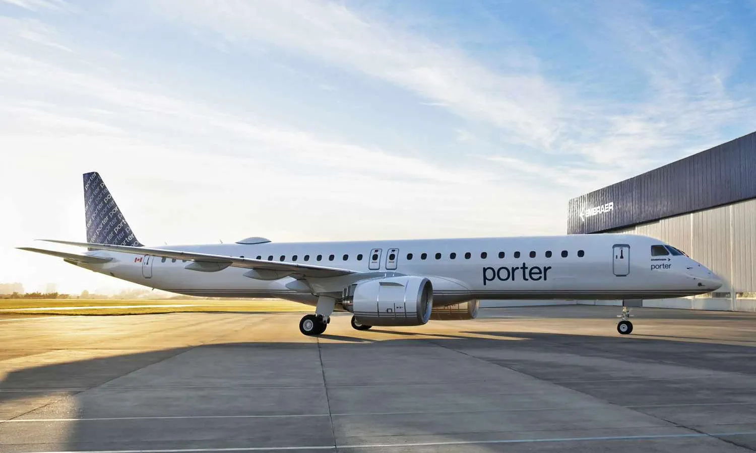 Porter's first E195-E2 (Embraer)