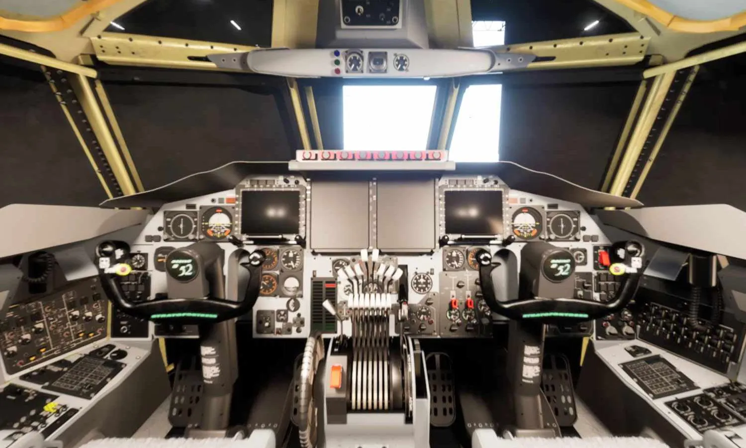 How the new B-52 cockpit will look alike (Boeing)