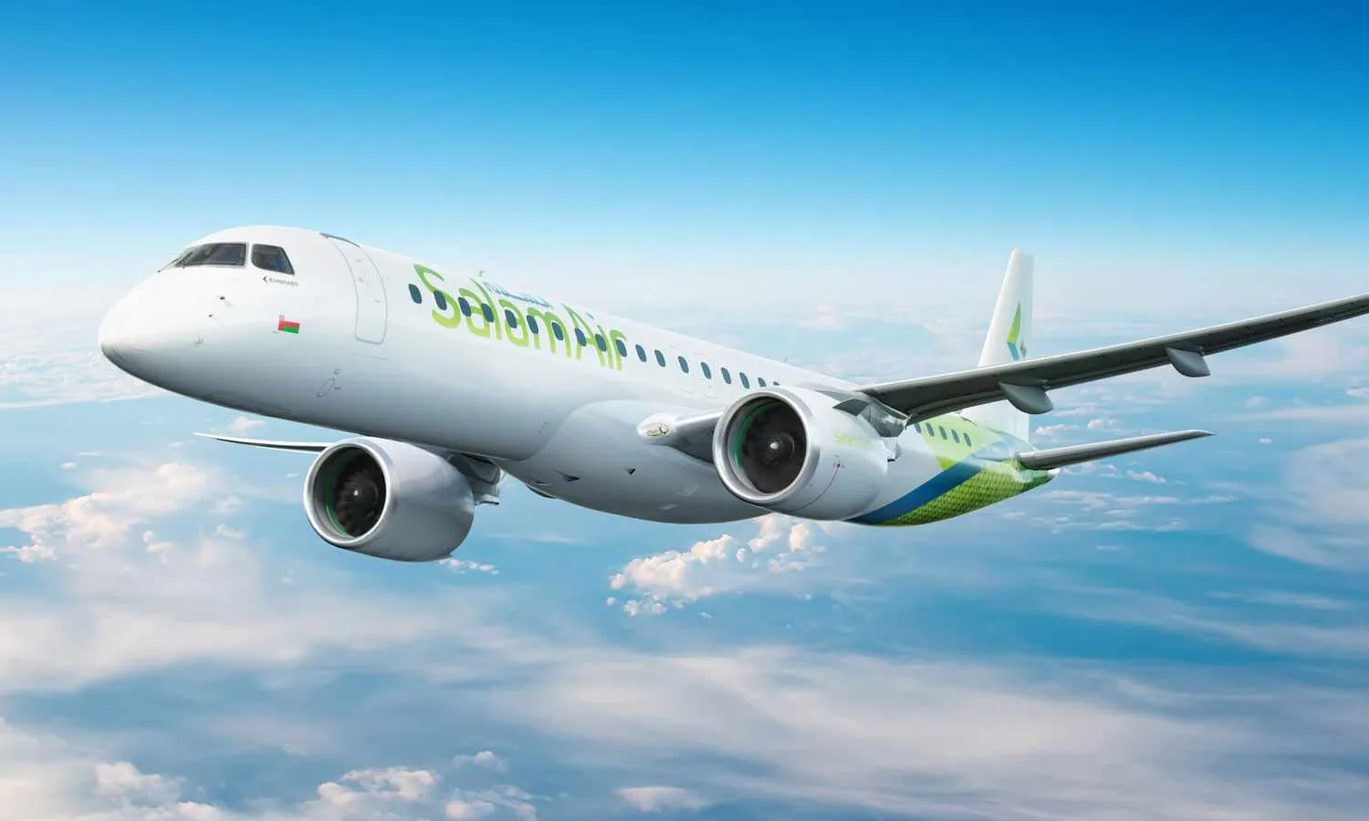 SalamAir ordered six E195-E2 (Embraer)
