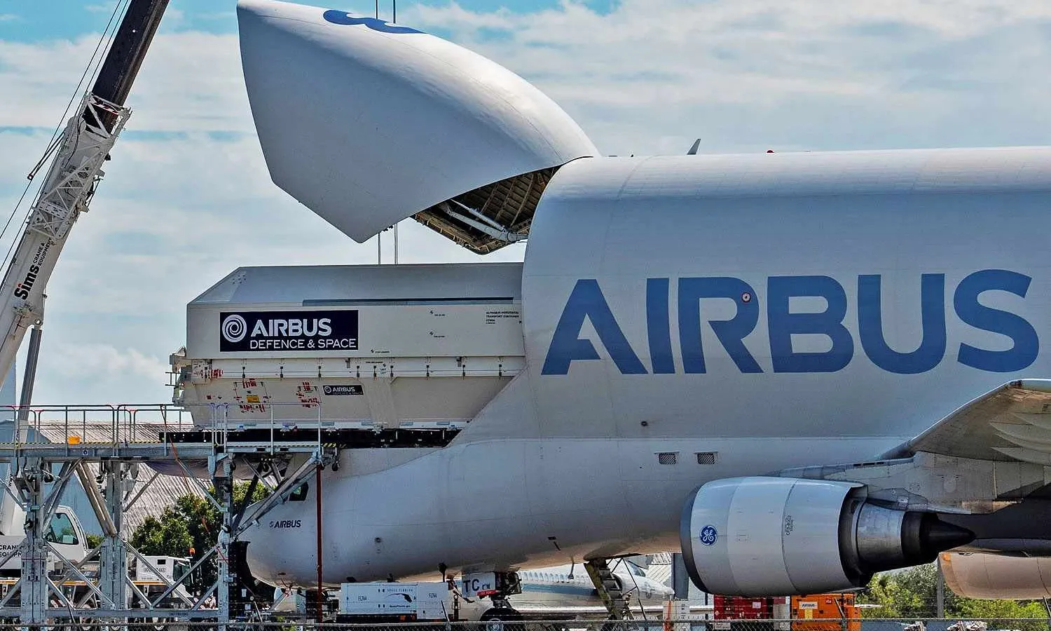 The BelugaST in Florida (Airbus)