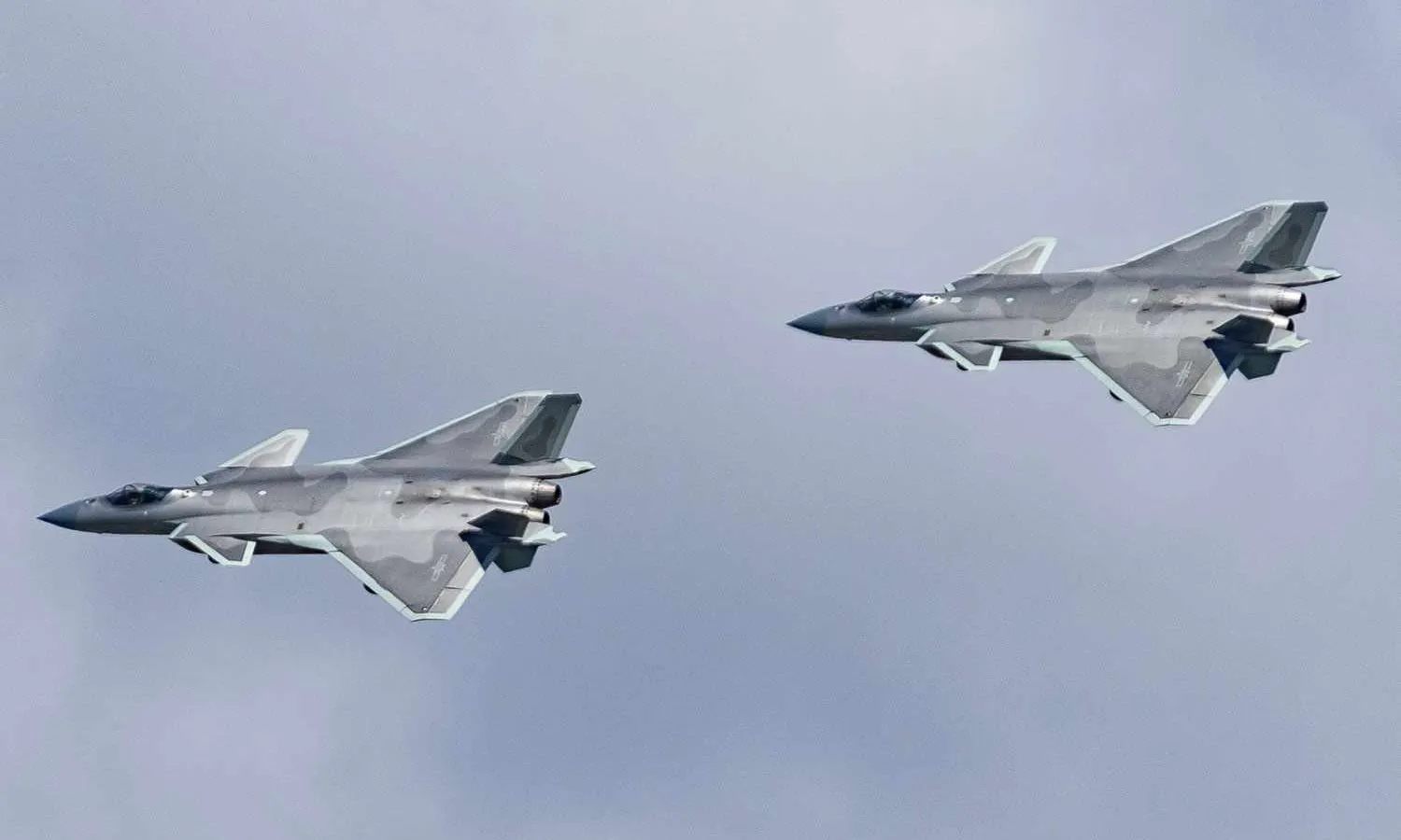 Two J-20 fighters (N509FZ)