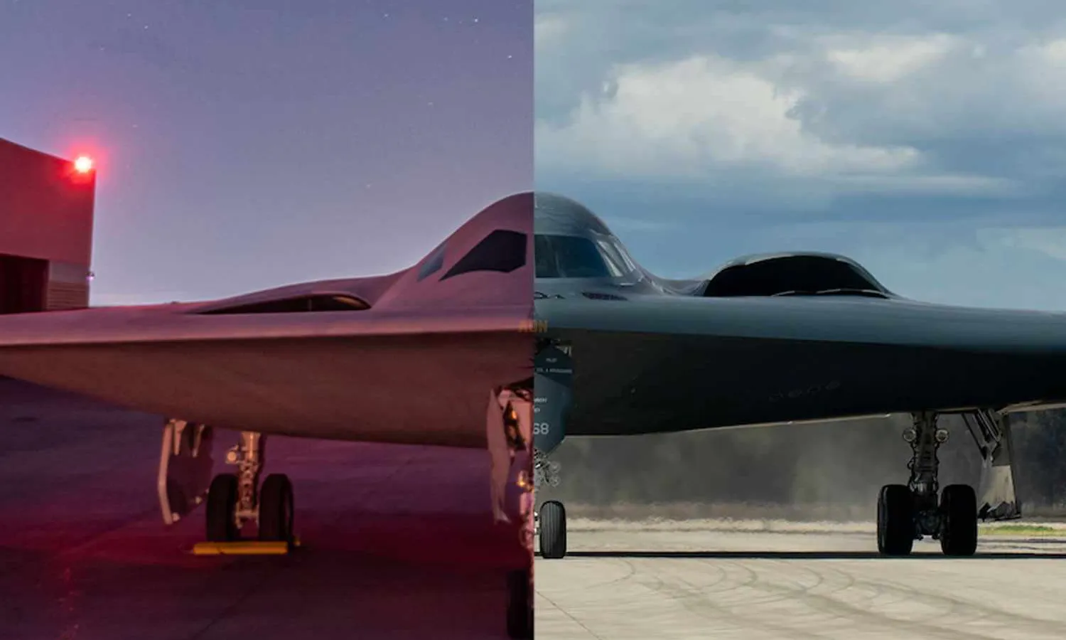 B-21 Raider vs B-2 Spirit (USAF)