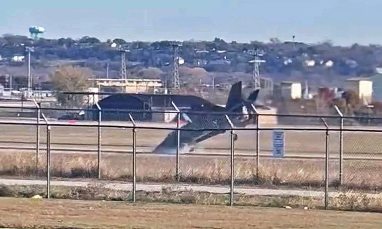F-35B crash at landing at Lockheed Martin plant