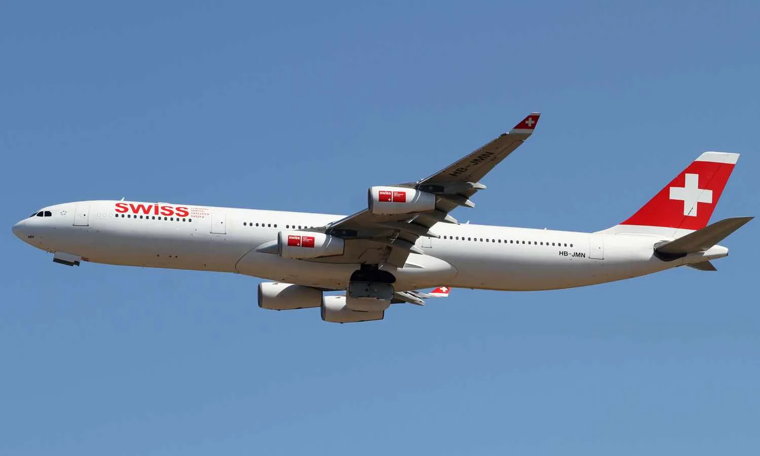 Swiss Airbus A340-300 (Kentaro Iemoto)