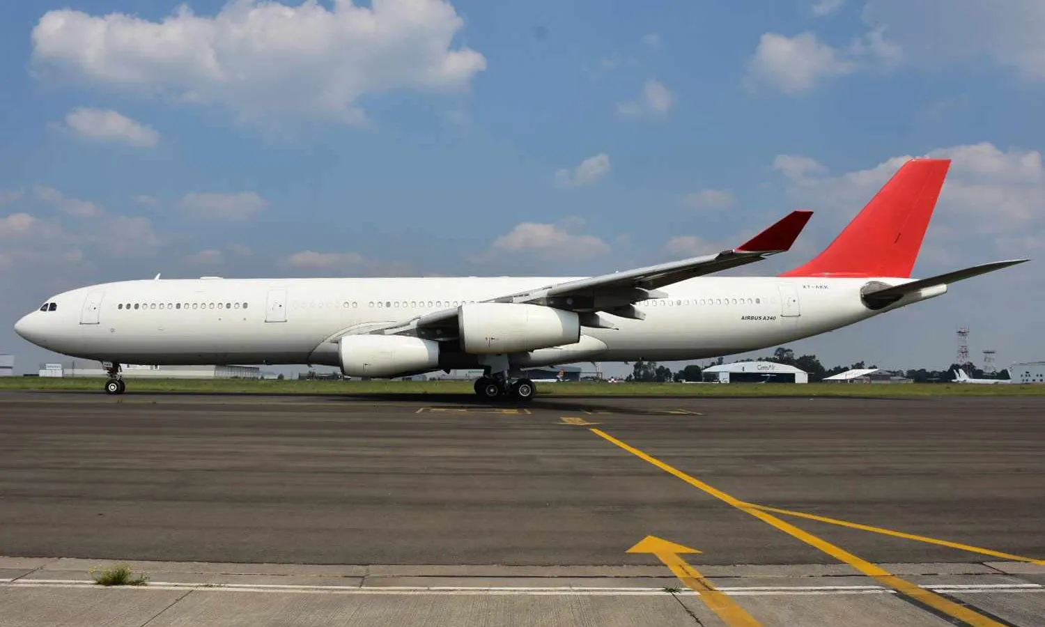 Airbus A340 that flew to Iran (Ortiaspotter)