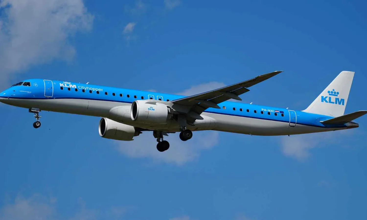 KLM Cityhopper PH-NXC E195-E2 is out of service since September (MarcelX42)