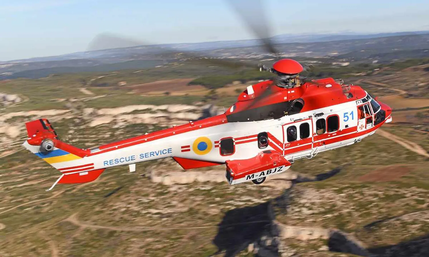 Ukranian government Super Puma (Airbus)