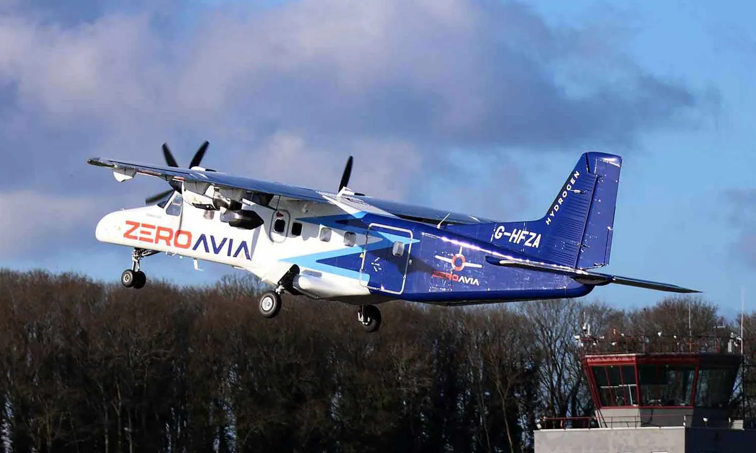 Zeroavia hydrogen-electric powered Do228 first flight (Zeroavia)
