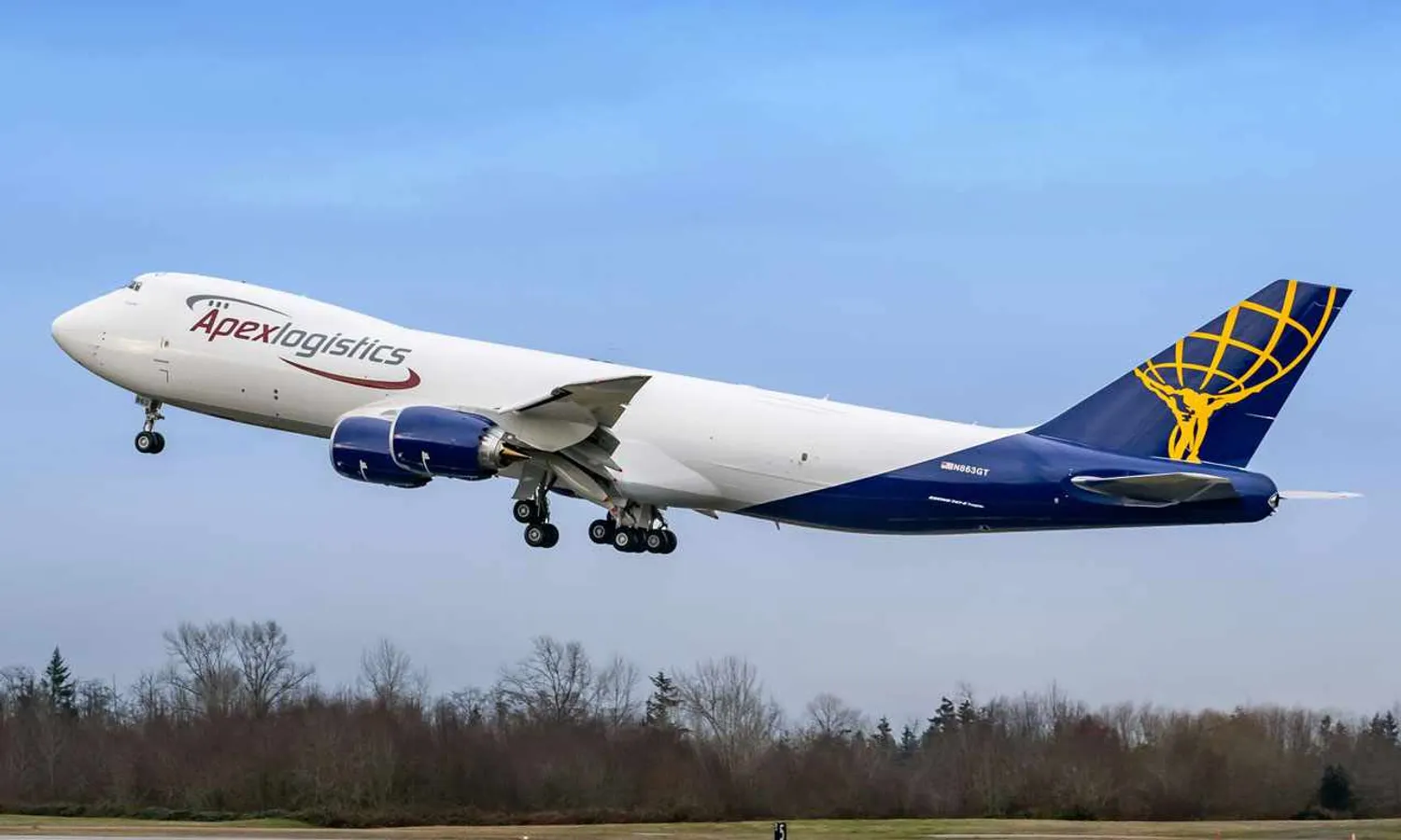 Final Boeing 747, registration N863GT (Apex Logistics)