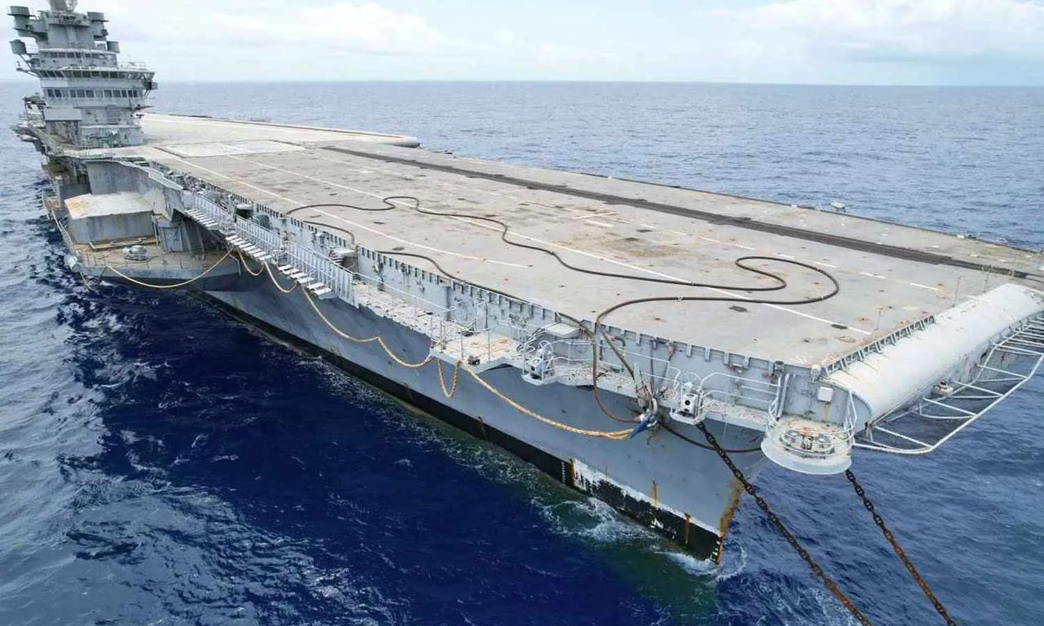 Hull of the former São Paulo aircraft carrier (MSK)