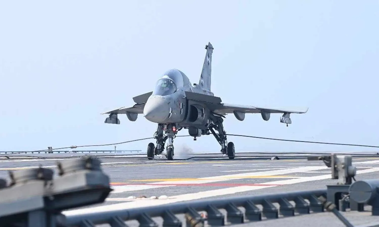 LCA Tejas on INS Vikrant aircraft carrier (Indian Navy)