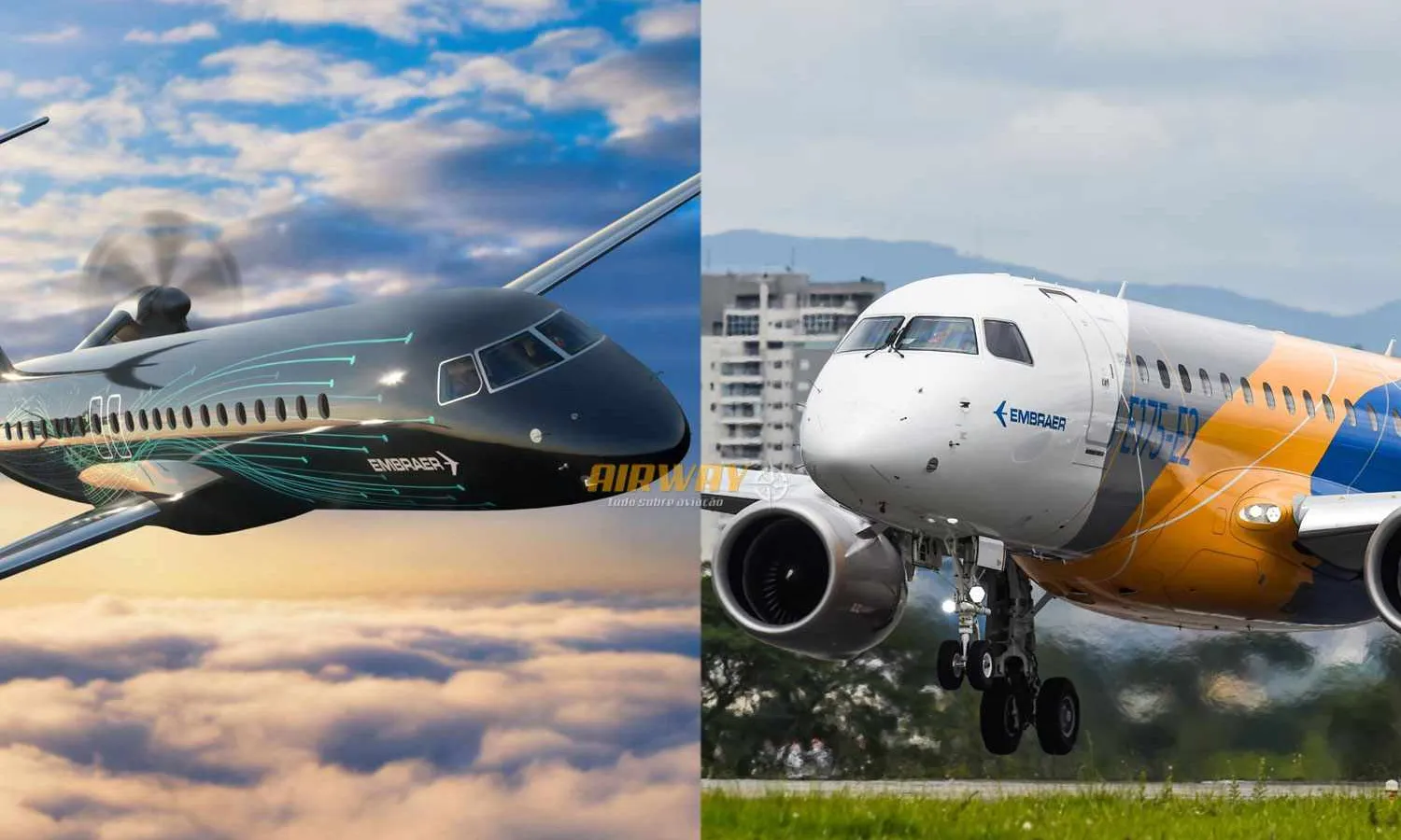 New turboprop and the E175-E2 (Embraer)