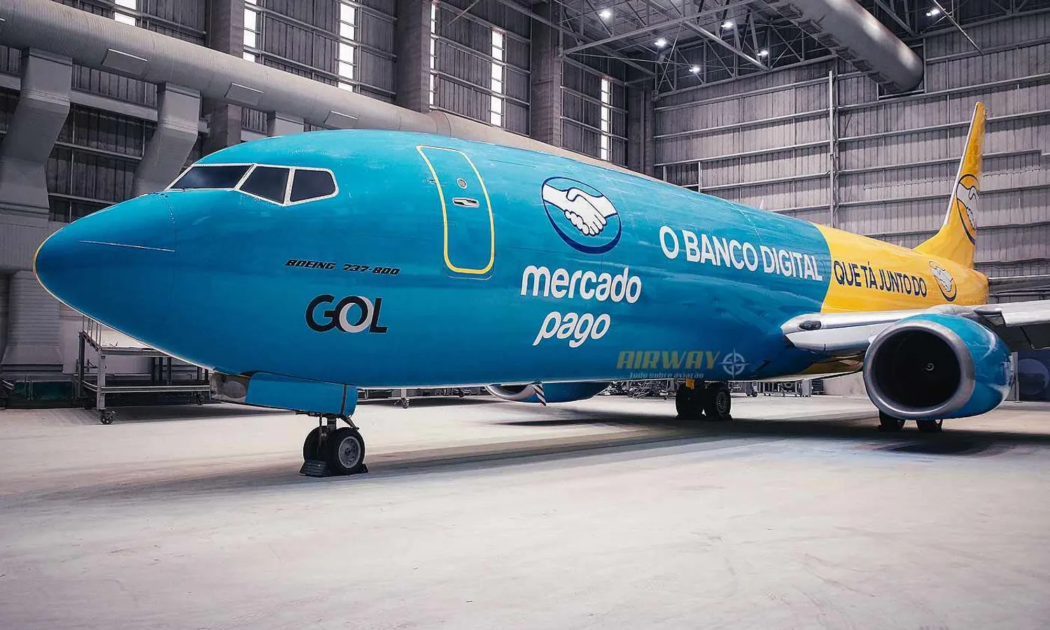 Gol's fourth 737-800BCF (Gol)