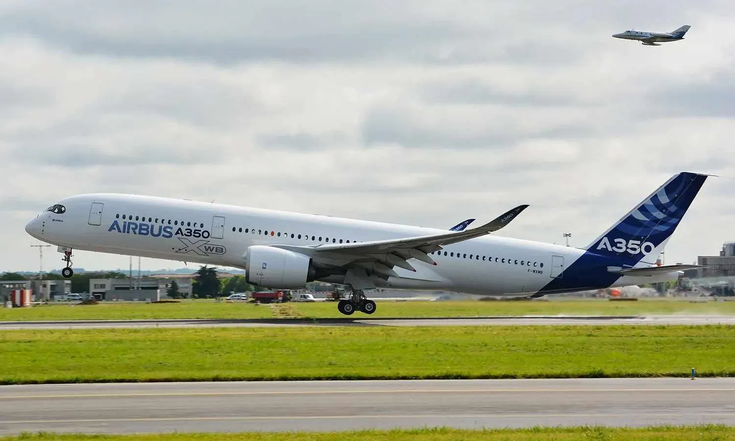A350 maiden flight in June 2013 (Airbus)