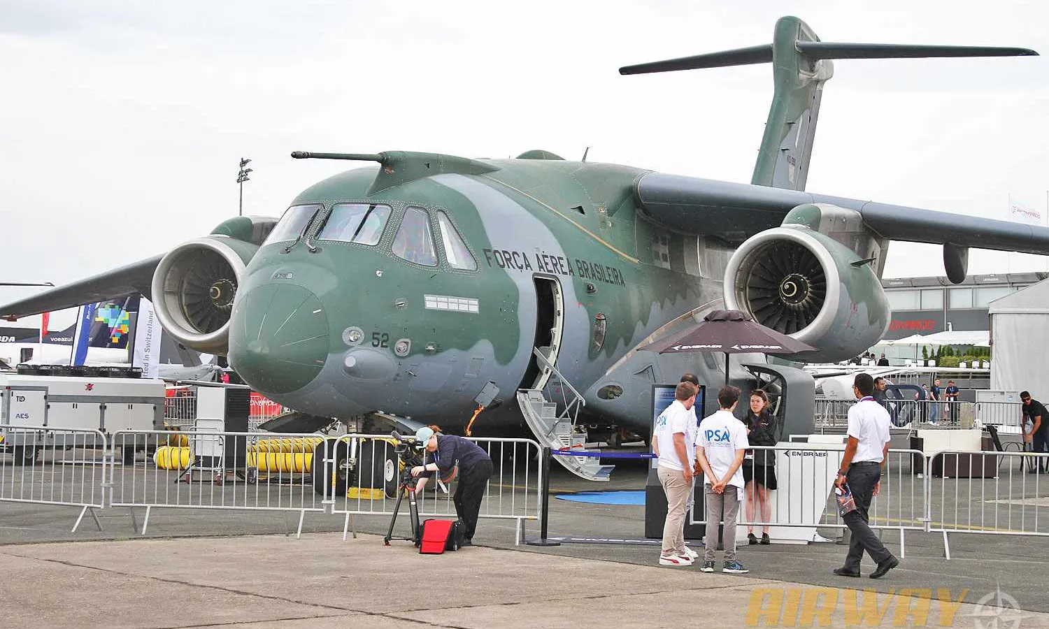 KC-390 in Paris Air Show (Ricardo Meier)