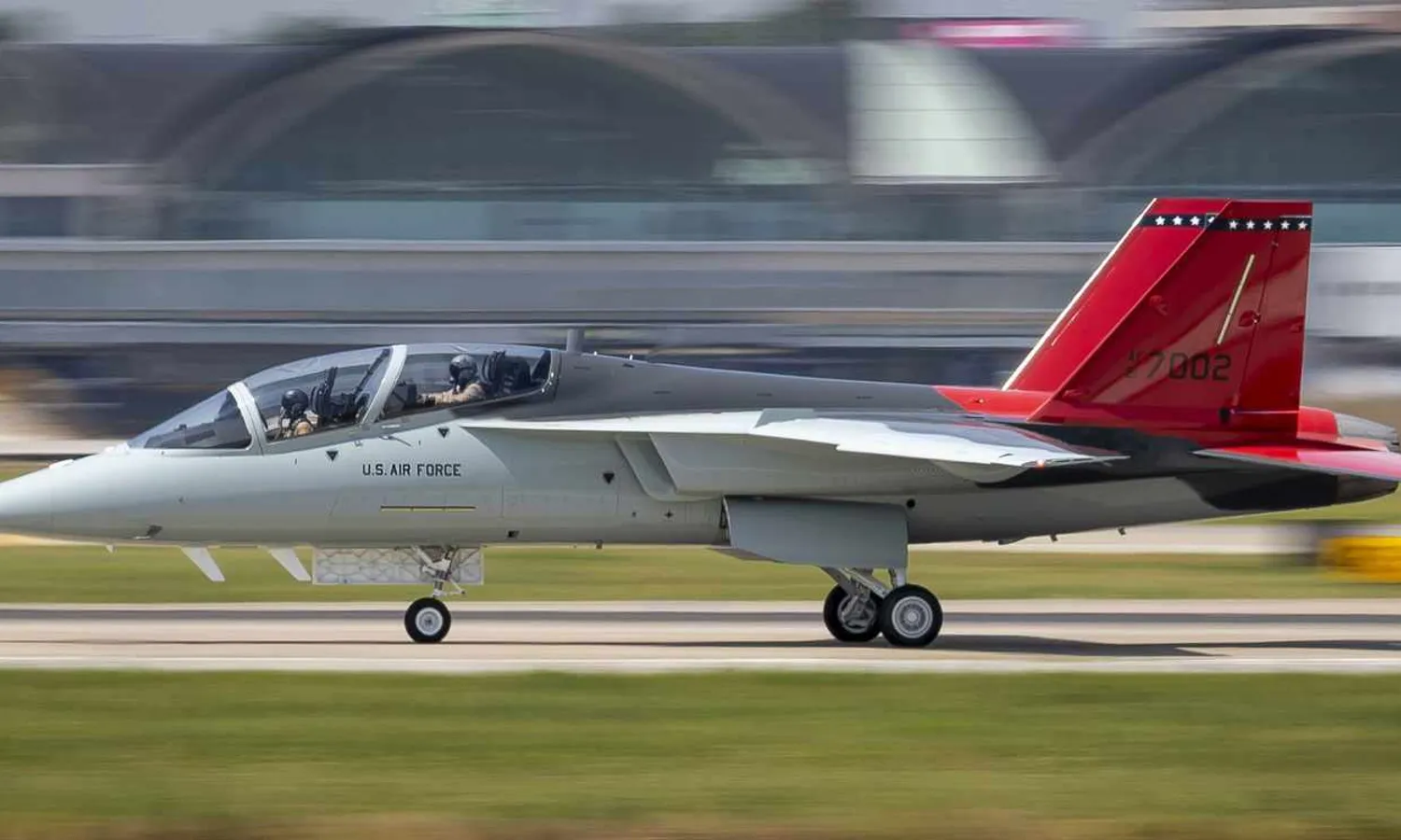 T-7A Red Hawk taxi tests (Boeing)