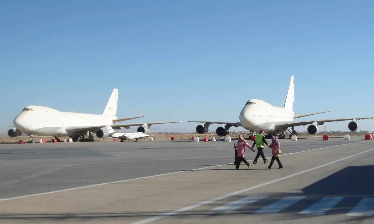 Iraqi Airways Boeing 747s in Tunis (Kadano)