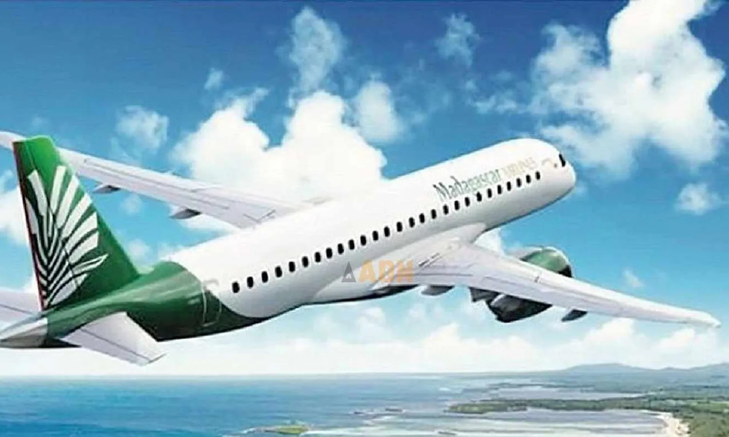 Madagascar Airlines E190-E2 rendering (MA)