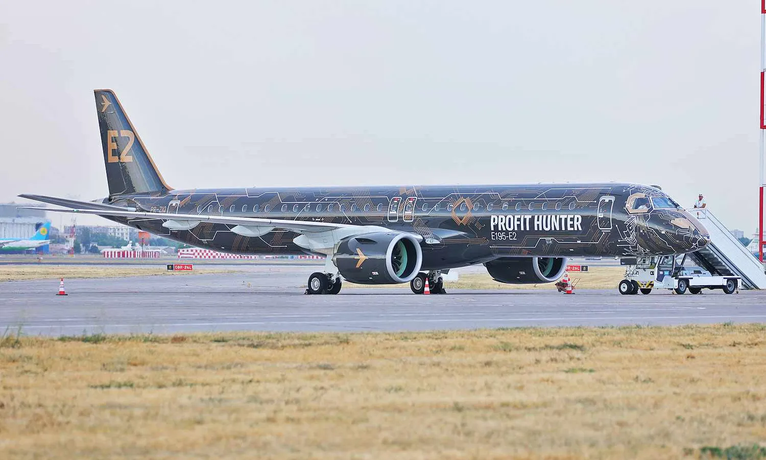 The E195-E2 Tech Lion in Uzbekistan (Embraer)