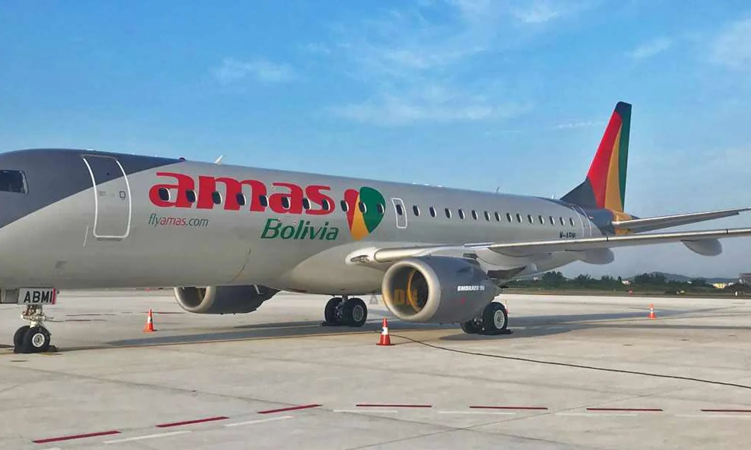 The first E190 was delivered to Amaszonas in 2019 (CDB)