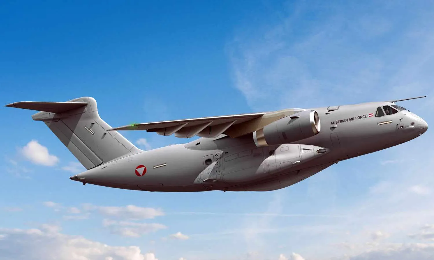 Austria Air Force C-390 rendering (Embraer)