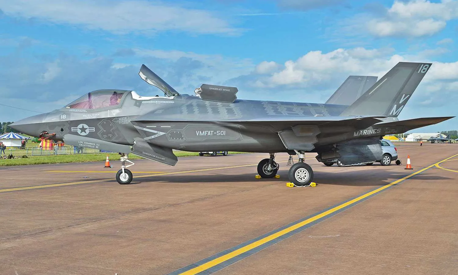F-35B from VMA-501 (Allan Wilson)