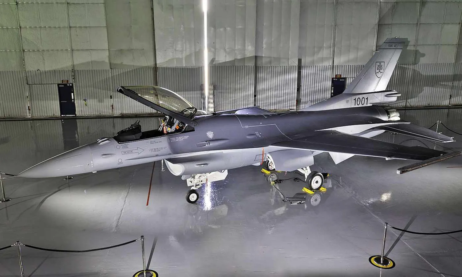 Slovak Air Force first F-16 (LM)