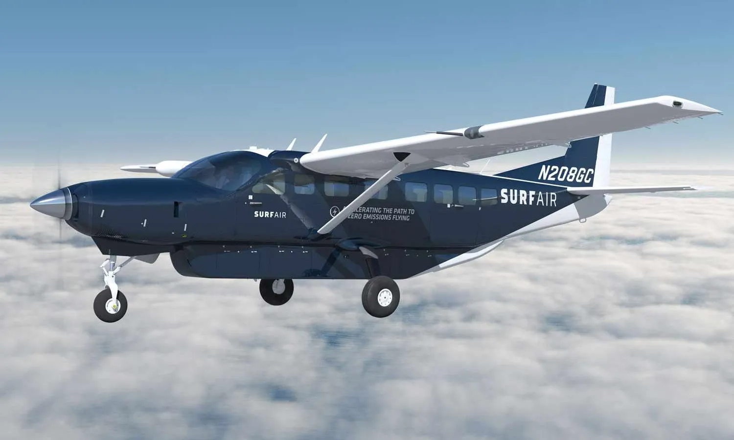 Surfair Grand Caravan rendering (TA)