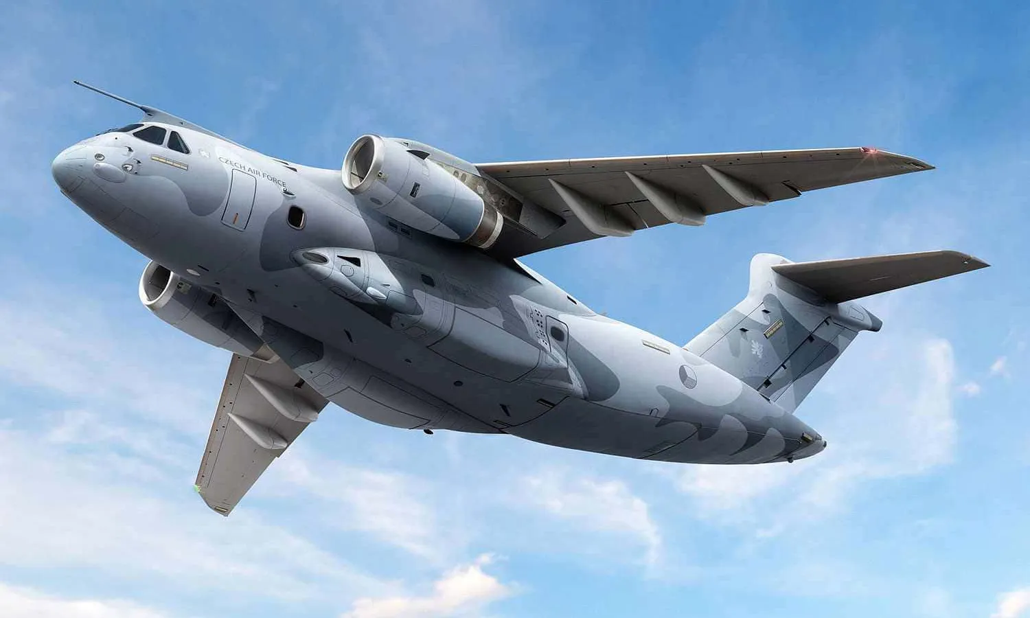 Czech Republic C-390 Millennium rendering (Embraer)