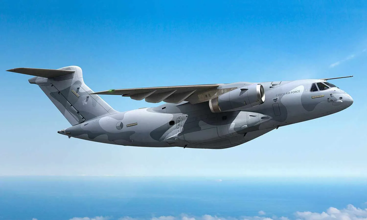 Czech Republic C-390 Millennium rendering (Embraer)