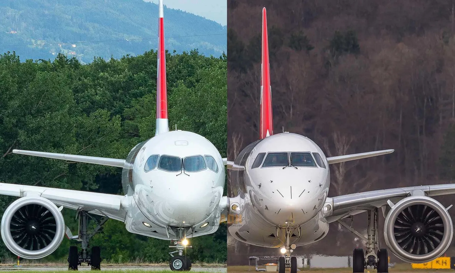 Airbus A220 and Embraer E2 (Markus Eigenheer/Felix Kälin)