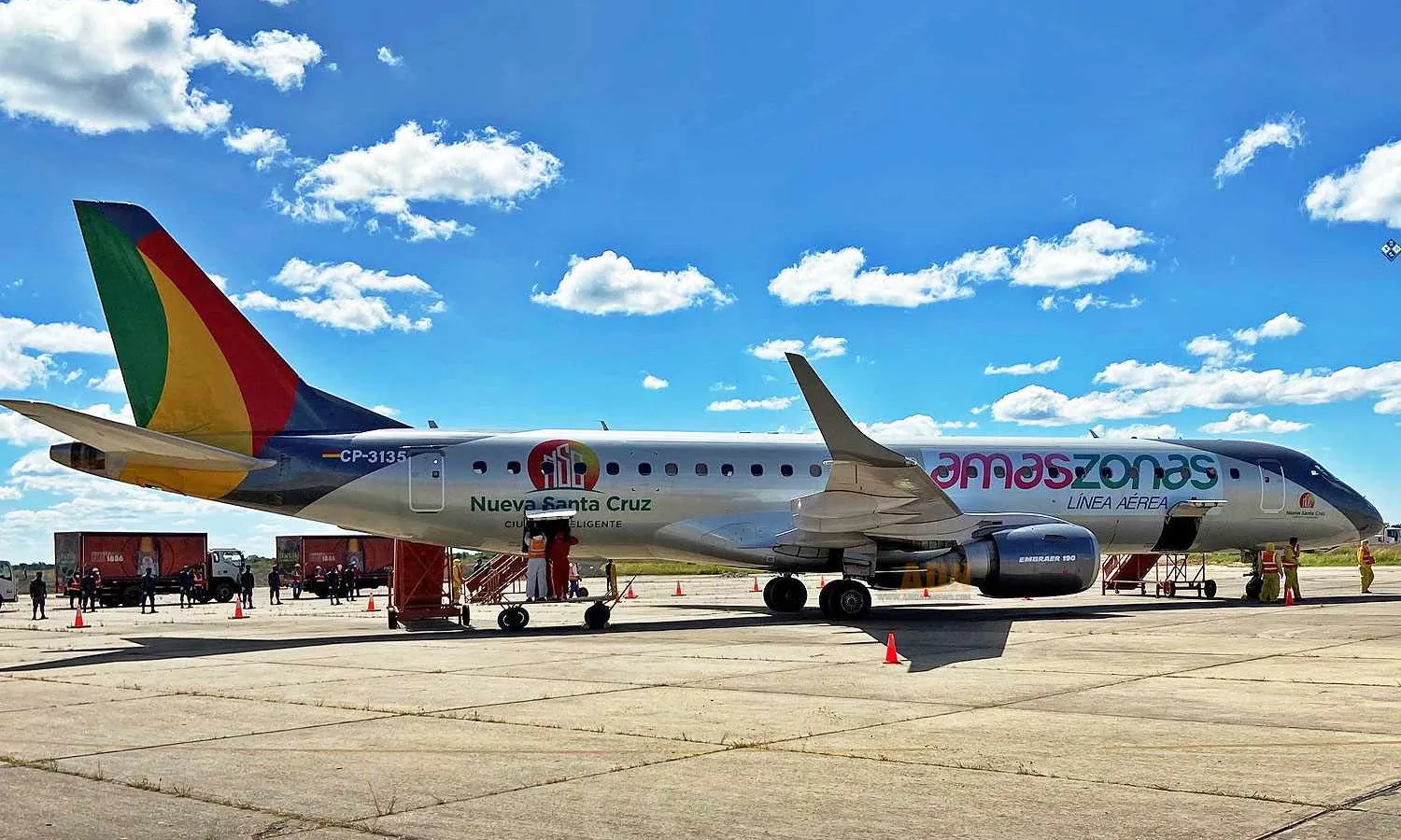 Amaszonas Embraer E190 CP-3135 (Amaszonas)