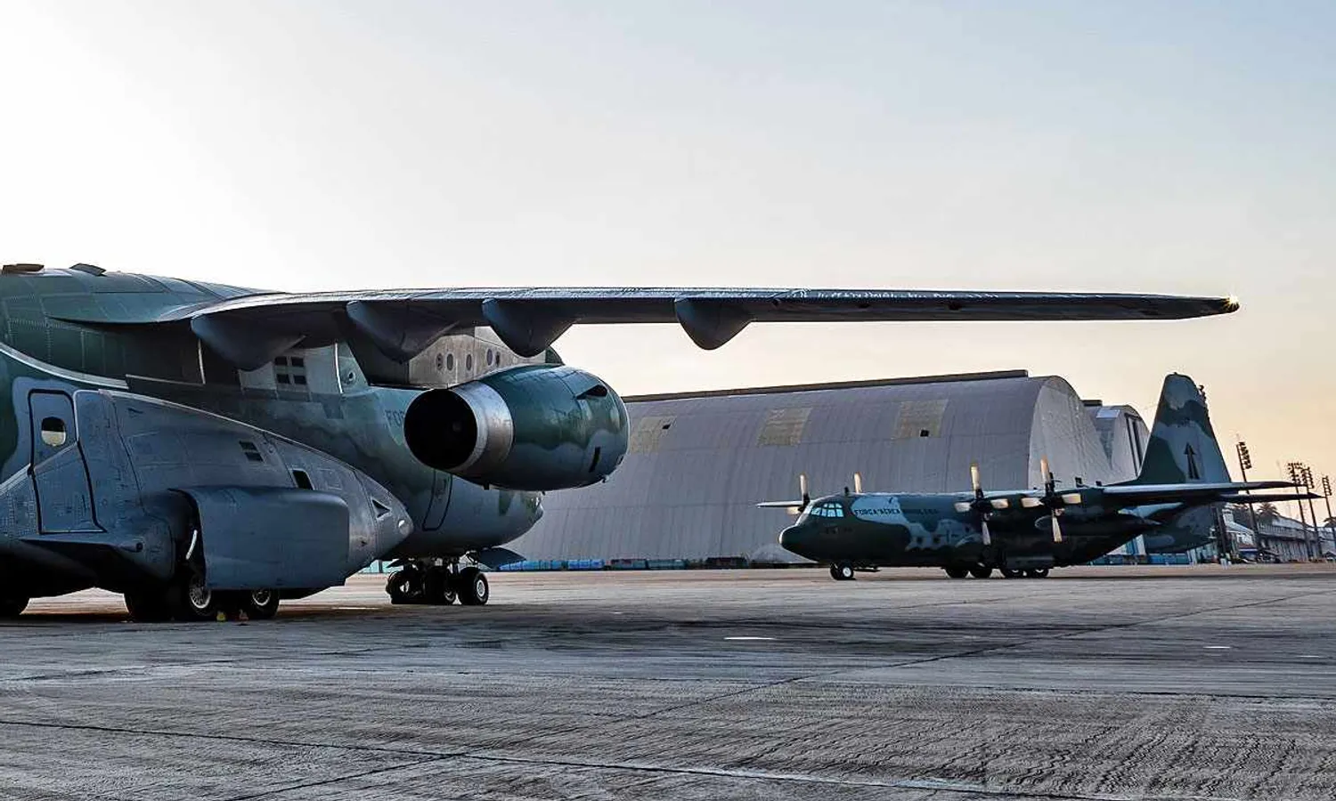 Brazilian Air Force KC-390 and C-130 (FAB)