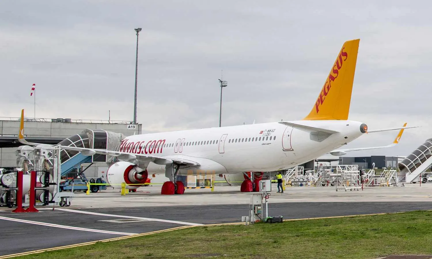 First A321 aircraft assembled at Toulouse FAL (Airbus)