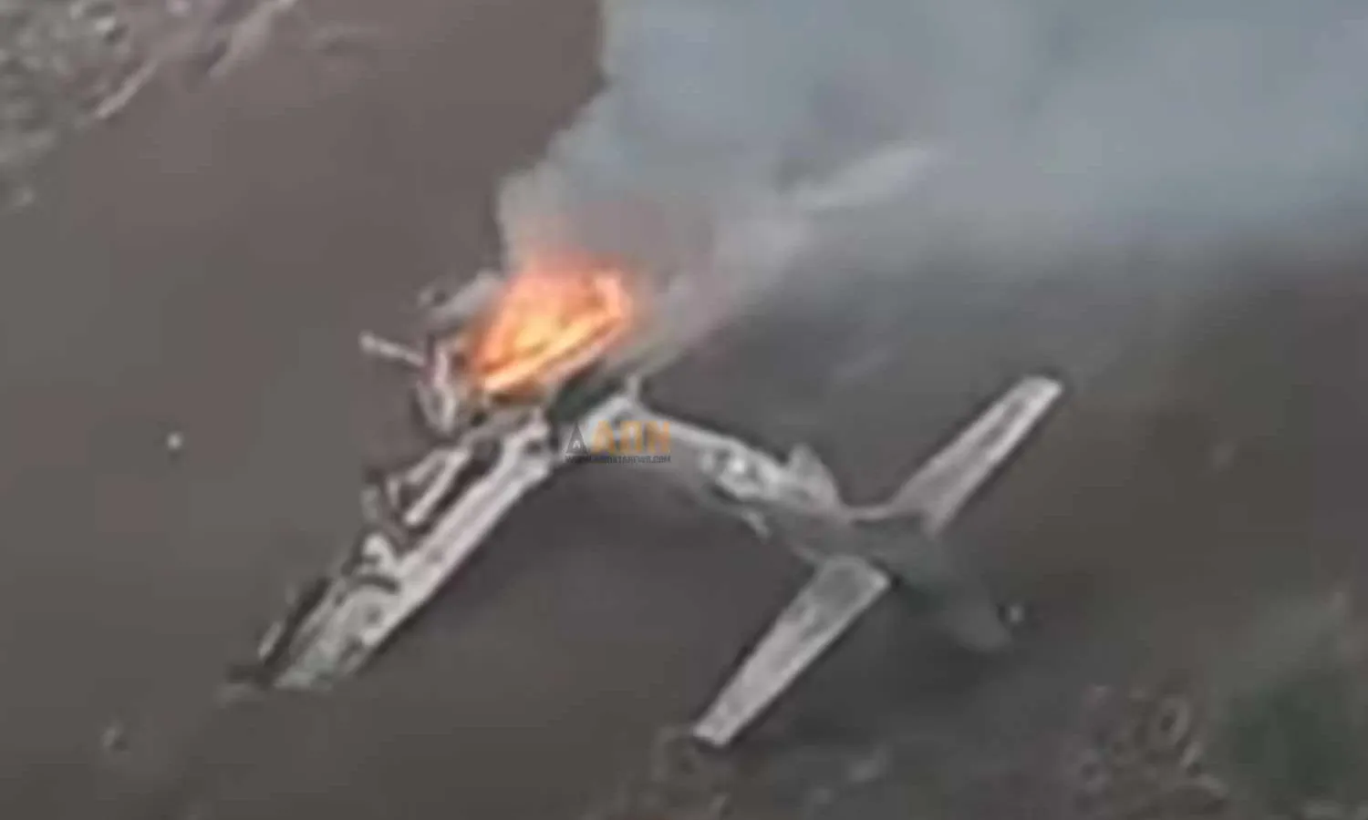 One of the Indonesian Super Tucanos that crashed (Social media)