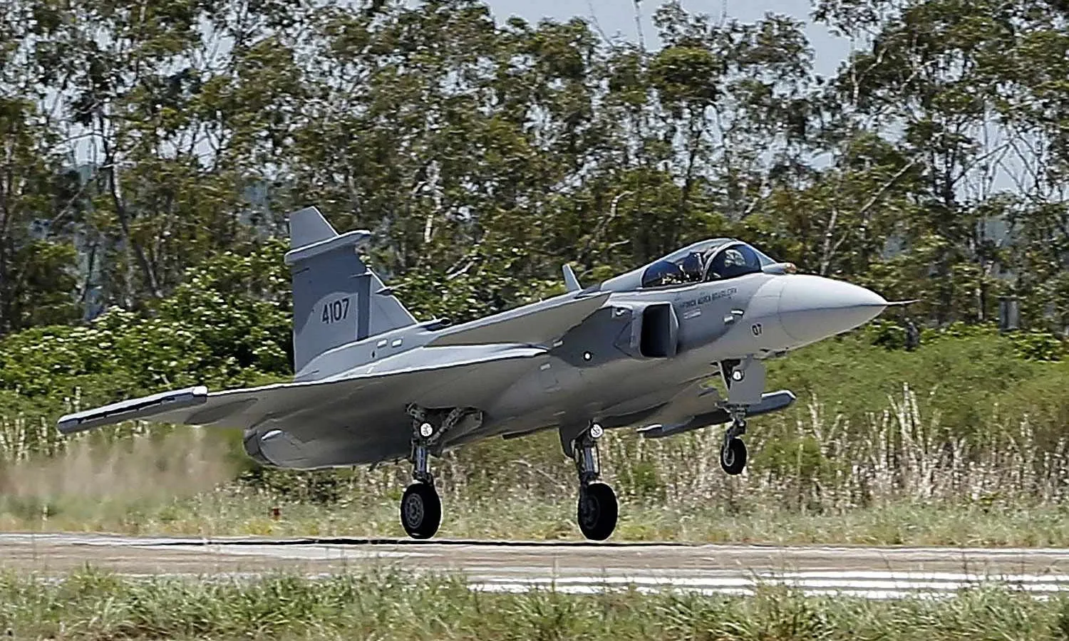 Brazilian Air Force Gripen E FAB 4107 (Saab)