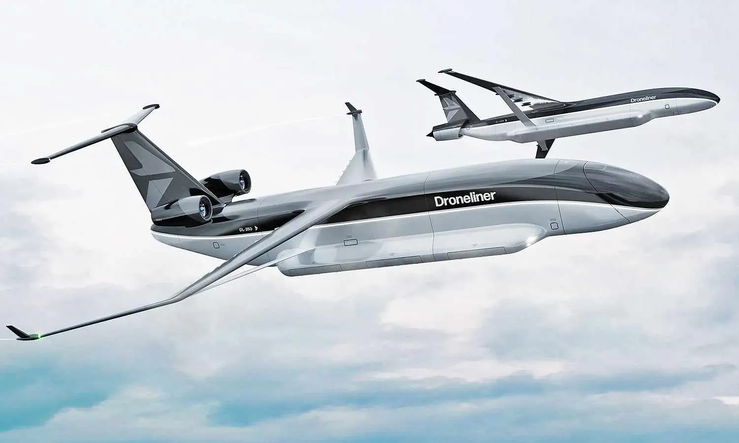 DL350 and DL200 cargo drones (Droneliner)