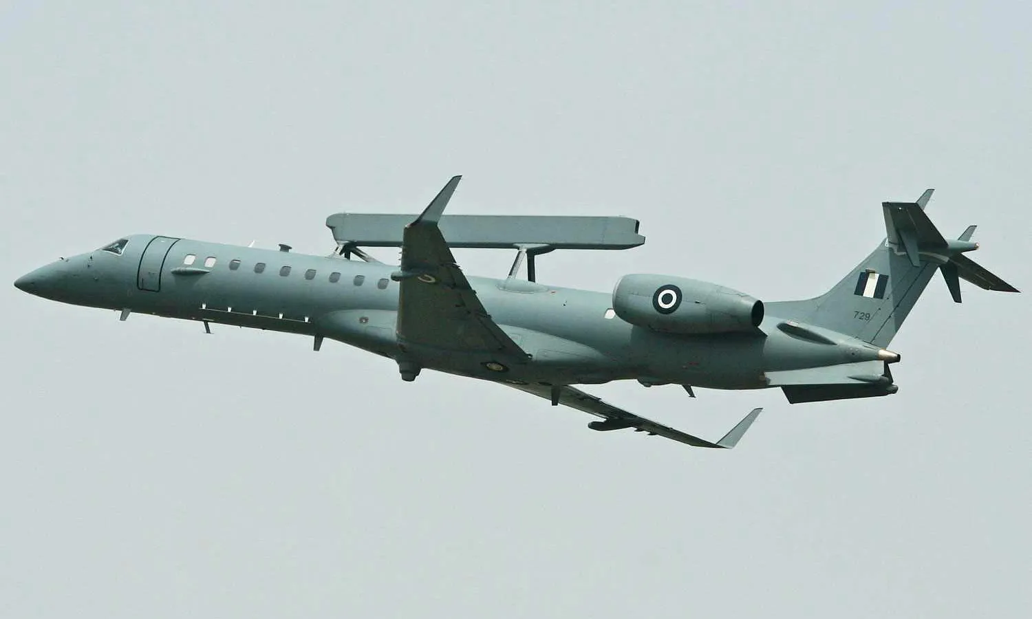 Hellenic Air Force Embraer ERJ-145 AEW&C (Alan Wilson/CC)