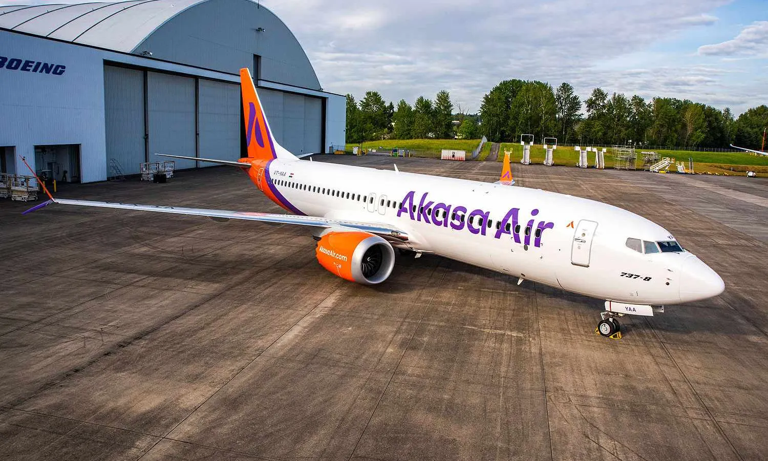 Akasa Air Boeing 737 MAX 8 (Boeing)