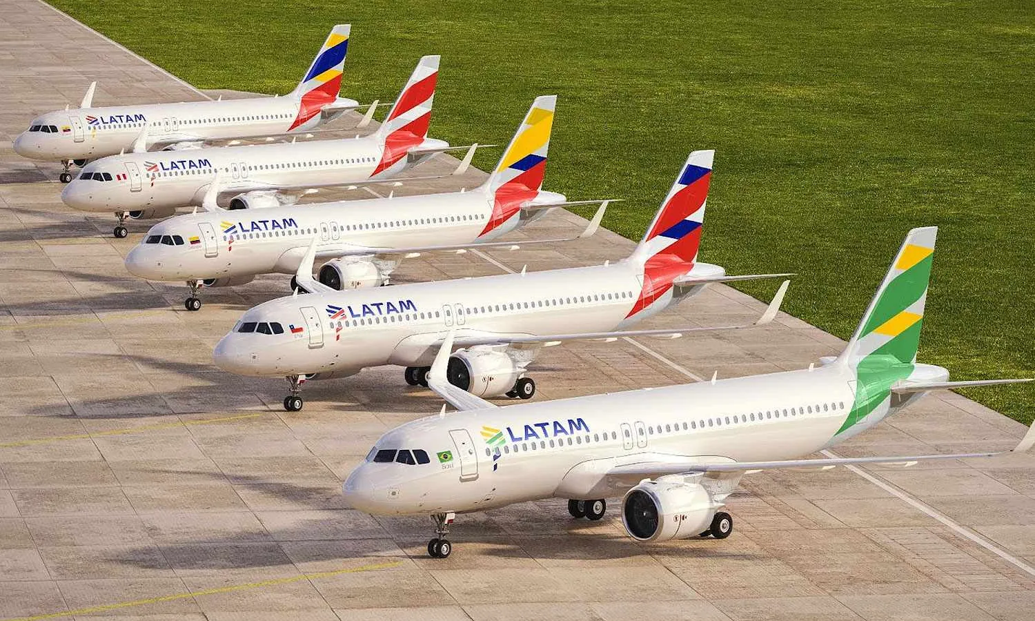 LATAM action aims to make aircraft with a more local style in countries where they have subsidiaries (LATAM Airlines)