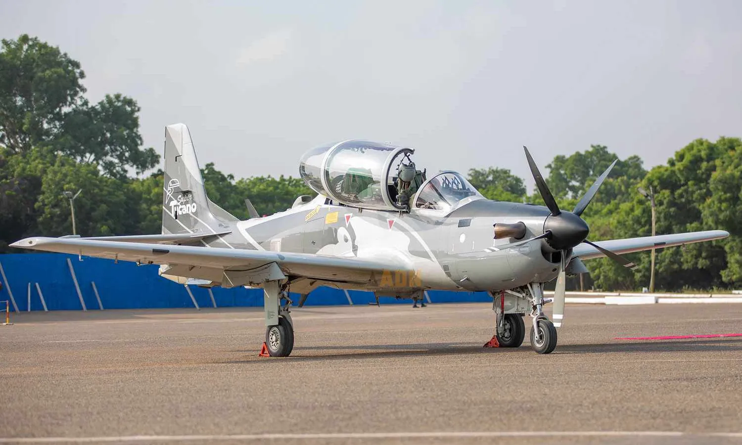 Embraer A-29 Super Tucano at Accra Air Base (Ghana Air Force)