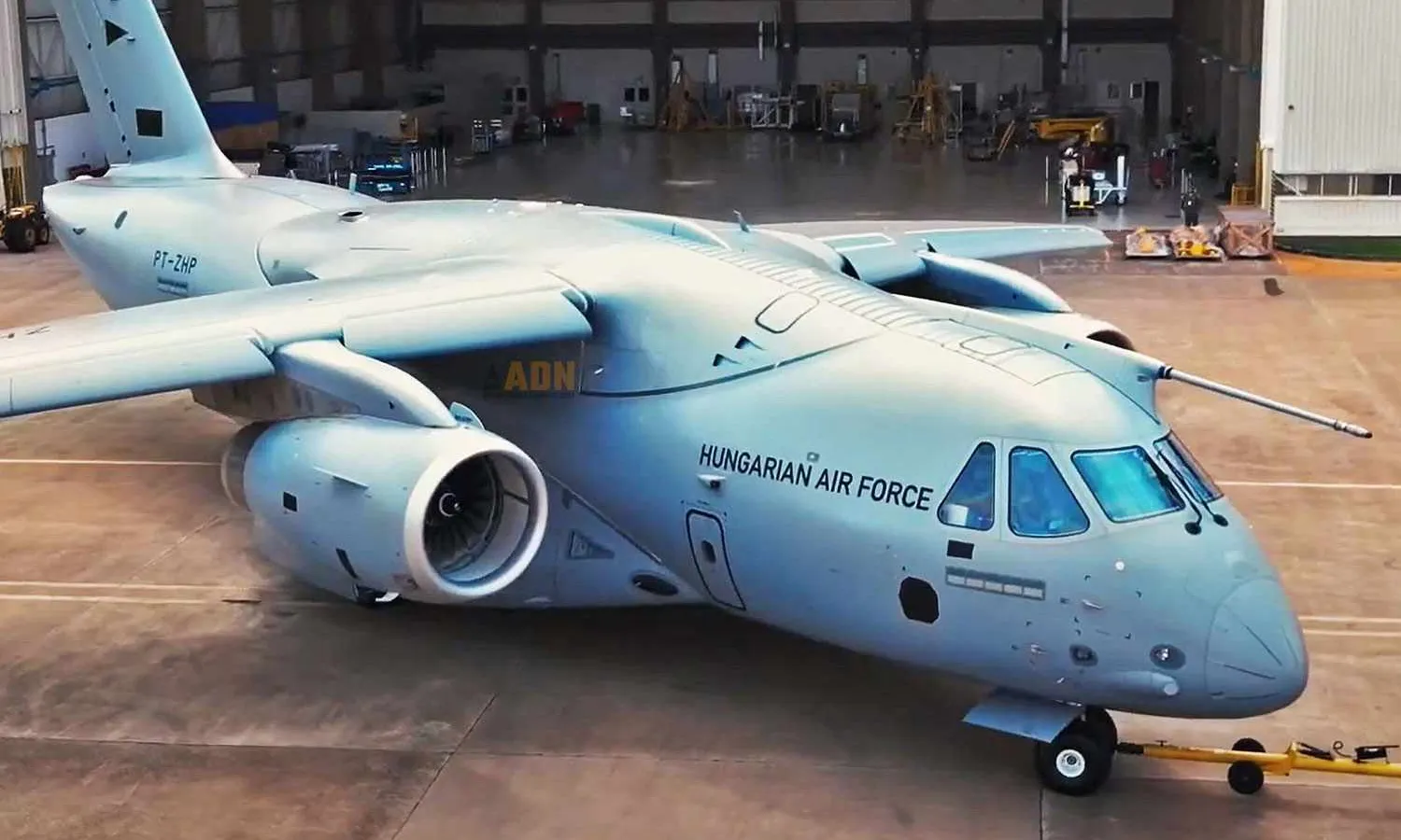 Hungarian Air Force first C-390 Millennium (Embraer)