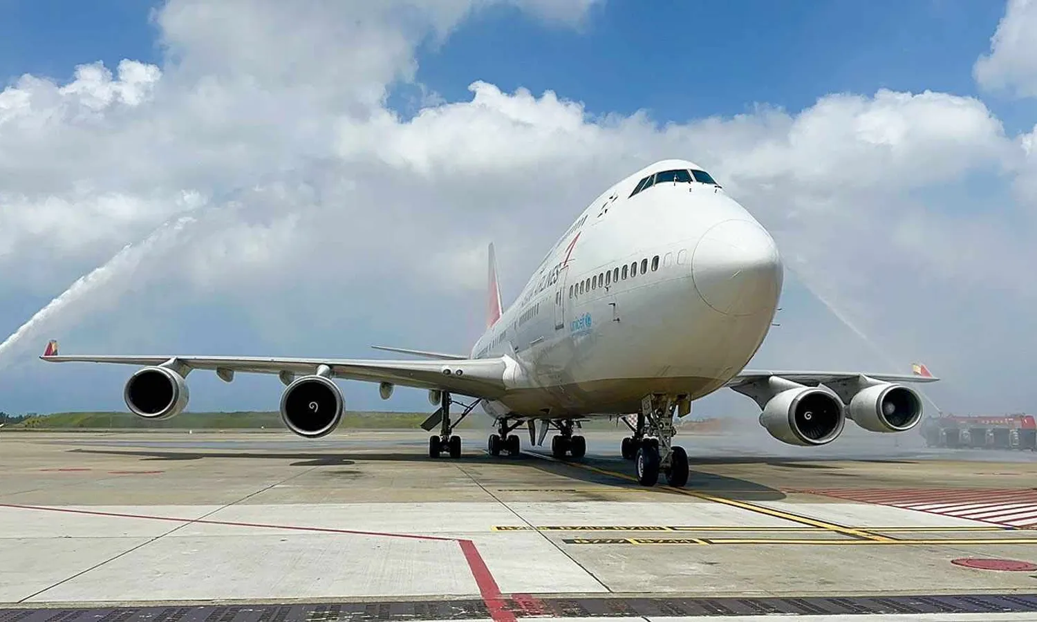 Asiana Boeing 747-400 farewell flight (Asiana Airlines)